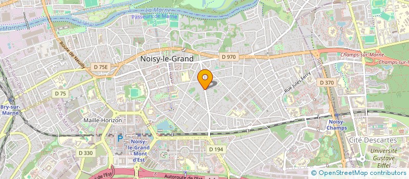 localisation de l'entreprise SCI CELINA à NOISY-LE-GRAND