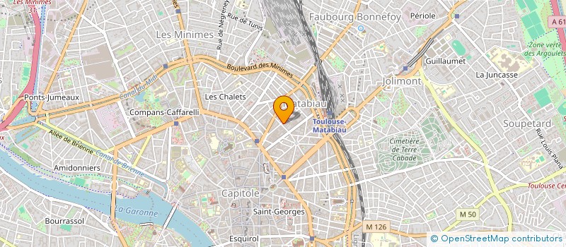 localisation de l'entreprise SCI CELINE à TOULOUSE