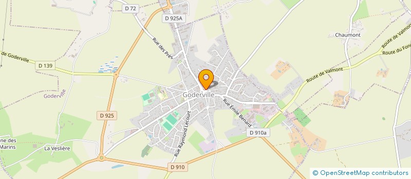 localisation de l'entreprise SCI CELINE  GODERVILLE