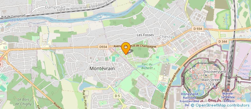 localisation de l'entreprise SCI CELINE  CHESSY