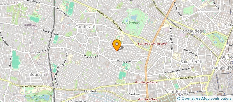 localisation de l'entreprise SCI CELINE  BORDEAUX