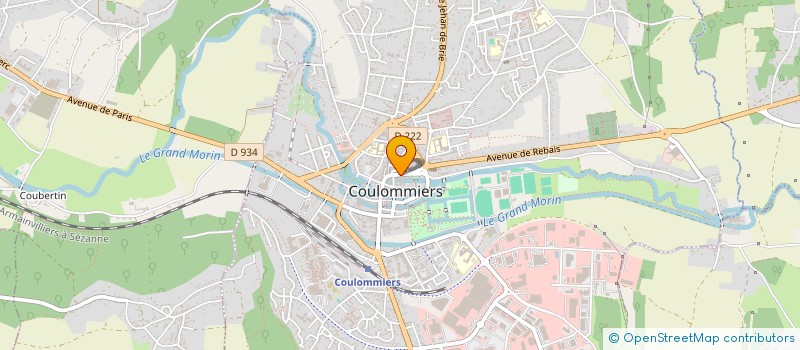 localisation de l'entreprise SCI CELINE à COULOMMIERS