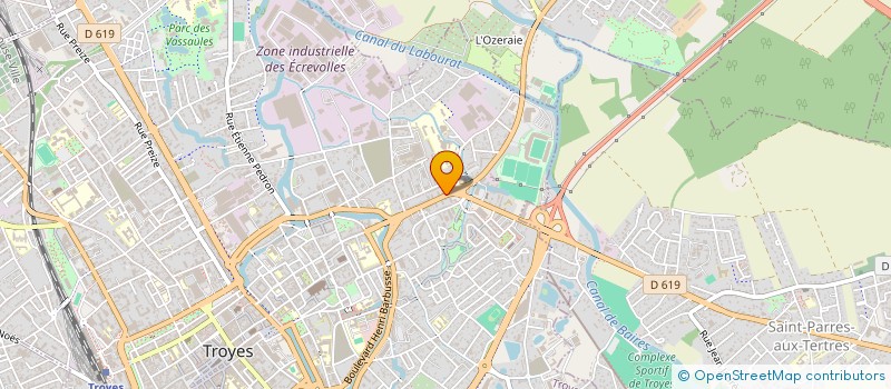 localisation de l'entreprise SCI CELINE à TROYES