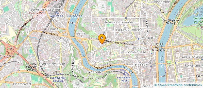 localisation de l'entreprise SCI CELINE GABRIEL  LYON