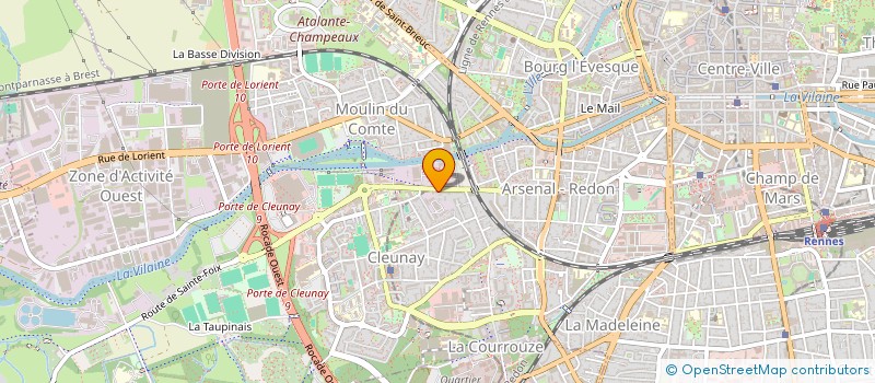 localisation de l'entreprise SCI CELINE-NOLWEN à RENNES