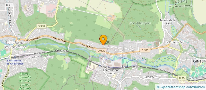 localisation de l'entreprise SCI CELINE ROBERT  SAINT-REMY-LES-CHEVREUSE