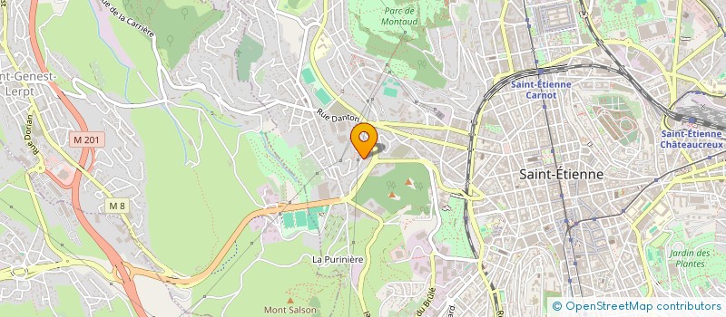 localisation de l'entreprise SCI CELLAE  SAINT-ETIENNE