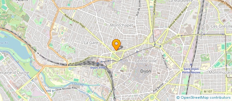 localisation de l'entreprise SCI CELLERIER à DIJON