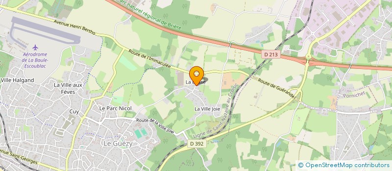 localisation de l'entreprise SCI CELLETOISE  LA BAULE-ESCOUBLAC