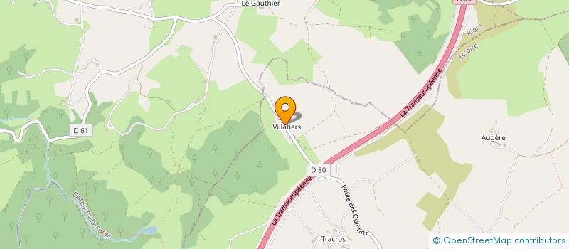 localisation de l'entreprise SCI CELMAR  GELLES