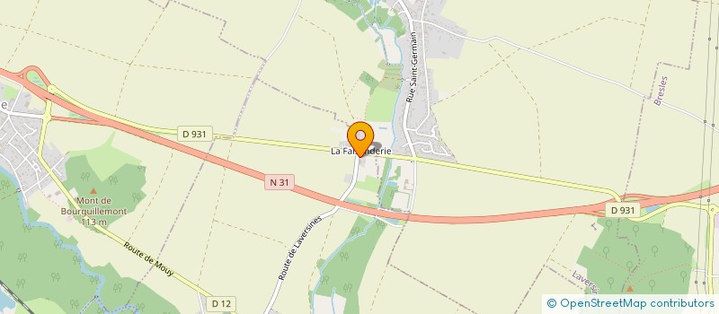 localisation de l'entreprise SCI CELMAX  ROCHY-CONDE