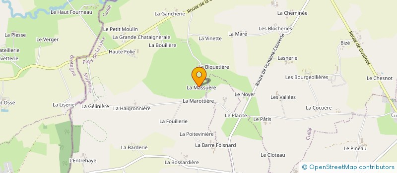 localisation de l'entreprise SCI CELNA  CUILLE