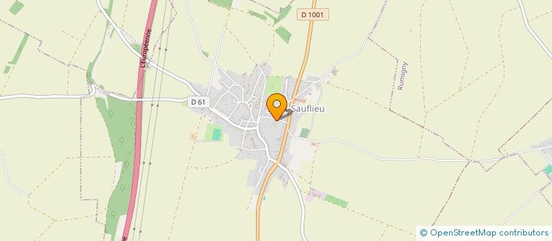 localisation de l'entreprise SCI CELNETTER PRO  SAINT-SAUFLIEU