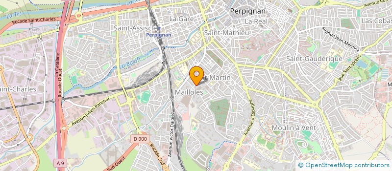 localisation de l'entreprise SCI CELNIC à PERPIGNAN