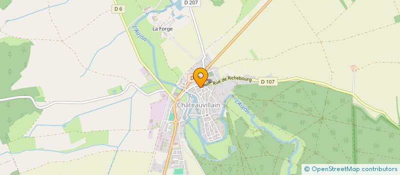 localisation de l'entreprise SCI CELNIC à CHATEAUVILLAIN