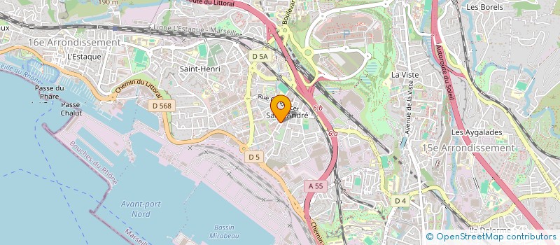 localisation de l'entreprise SCI CELO à MARSEILLE