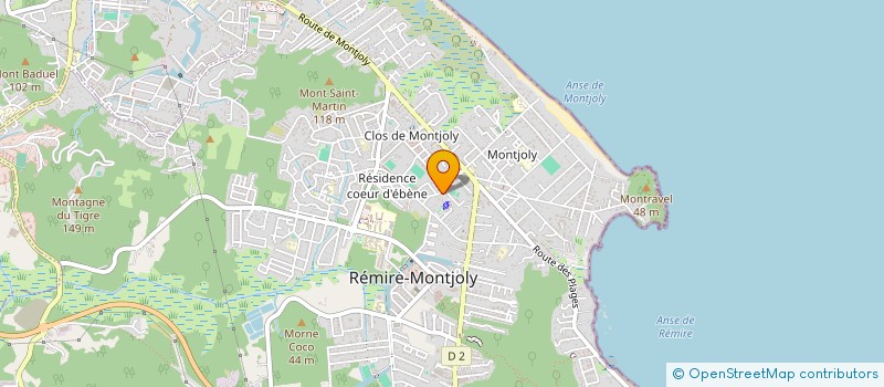localisation de l'entreprise SCI CELOMA  REMIRE-MONTJOLY