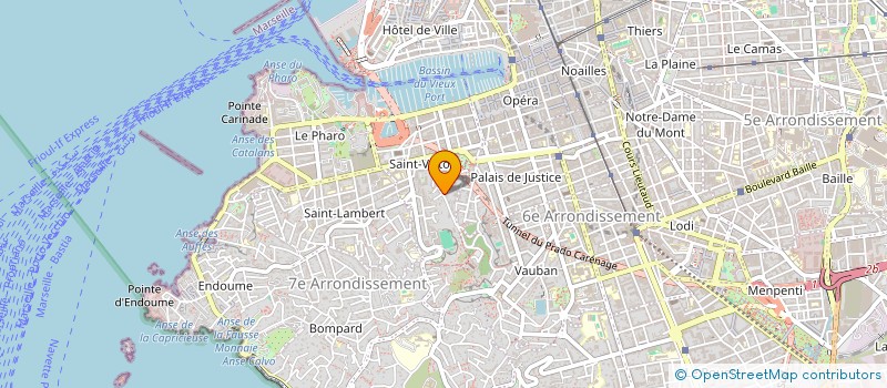 localisation de l'entreprise SCI CELONY 27 à MARSEILLE
