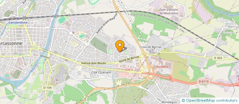 localisation de l'entreprise SCI CELOU à CARCASSONNE