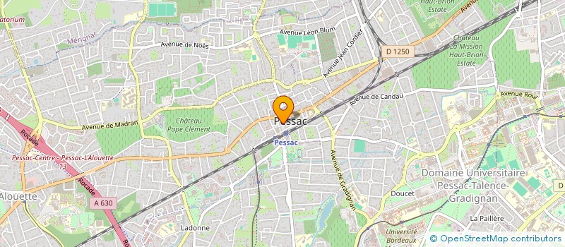 localisation de l'entreprise SCI CELRIC à PESSAC