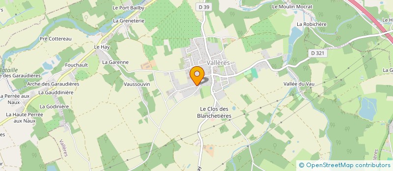 localisation de l'entreprise SCI CELTHO  VALLERES