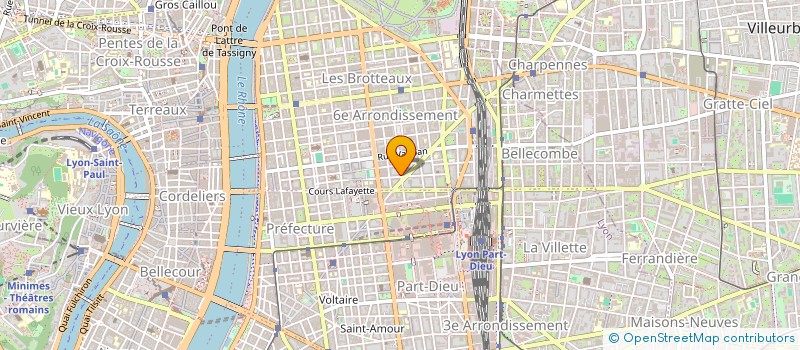 localisation de l'entreprise SCI CELTIA  LYON