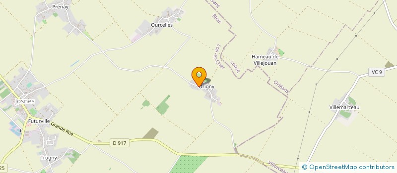 localisation de l'entreprise SCI CELTIFAUR  JOSNES