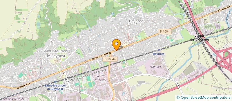 localisation de l'entreprise SCI CELUTHO à BEYNOST