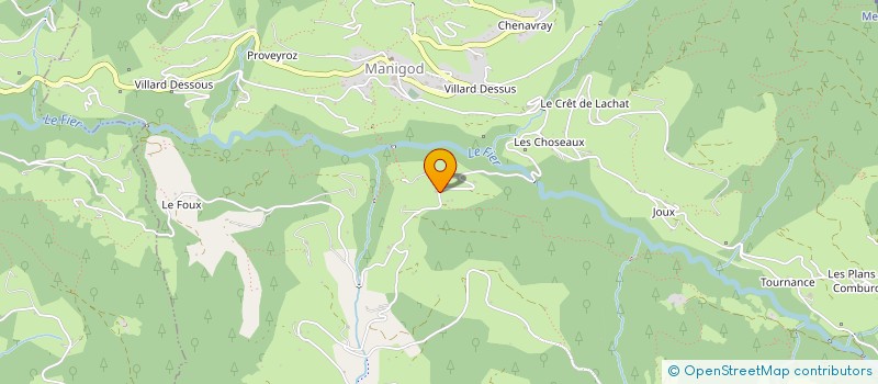 localisation de l'entreprise SCI CELVIN  MANIGOD