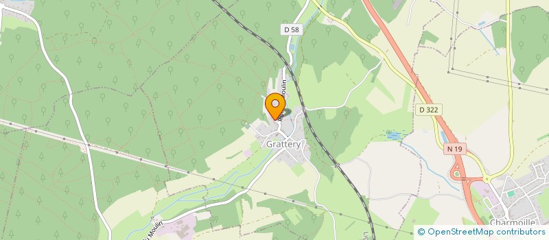 localisation de l'entreprise SCI CELYDEE  GRATTERY