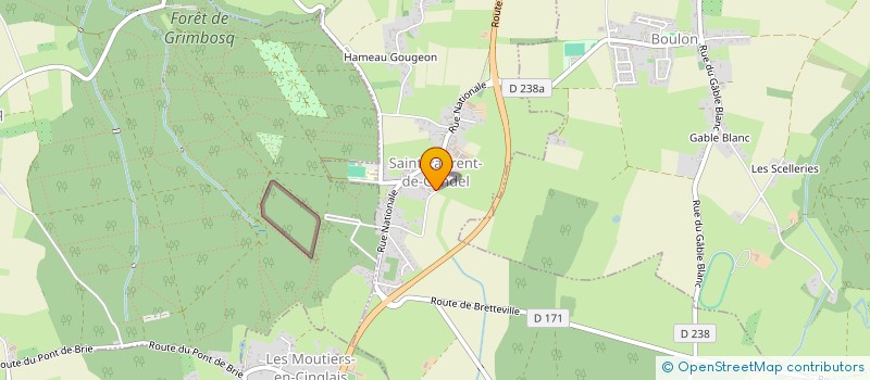 localisation de l'entreprise SCI CELYHAN à SAINT-LAURENT-DE-CONDEL