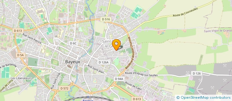 localisation de l'entreprise SCI CEMA  SAINT-VIGOR-LE-GRAND