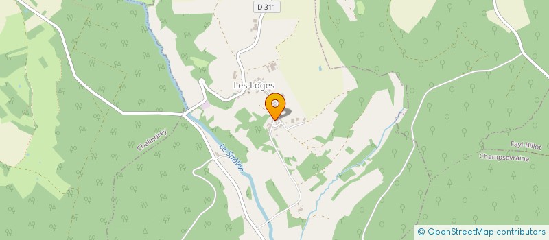 localisation de l'entreprise SCI CEMACAMBU à LES LOGES