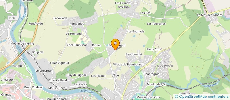 localisation de l'entreprise SCI CEMADAKAR à AIXE-SUR-VIENNE
