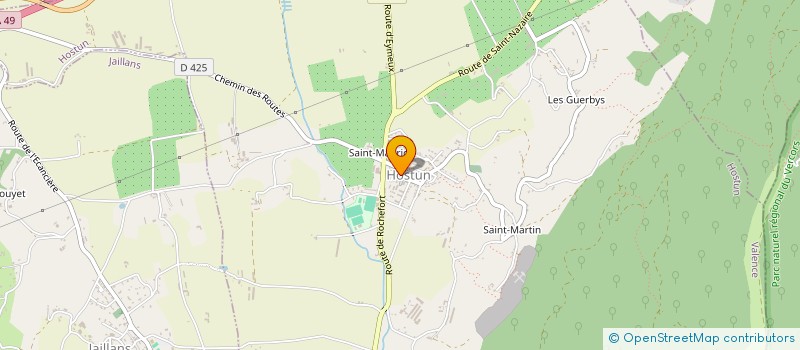 localisation de l'entreprise SCI CEMALINE  HOSTUN