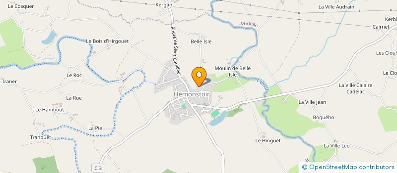 localisation de l'entreprise SCI CEMAPA  HEMONSTOIR