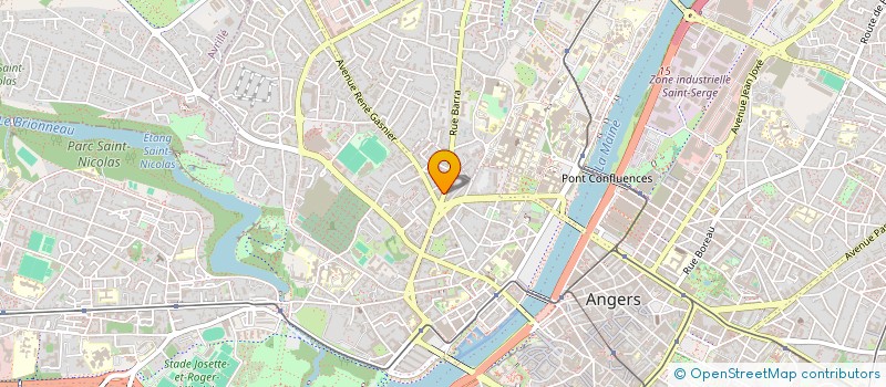 localisation de l'entreprise SCI CEMAPI à ANGERS