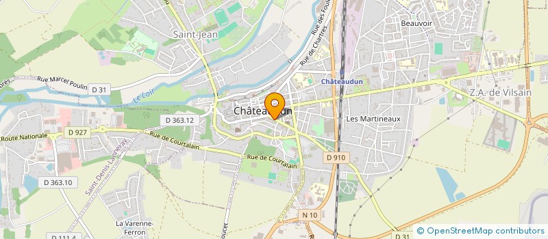localisation de l'entreprise SCI CEMATI à CHATEAUDUN