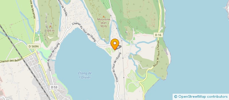 localisation de l'entreprise SCI CEMBRO  ISTRES