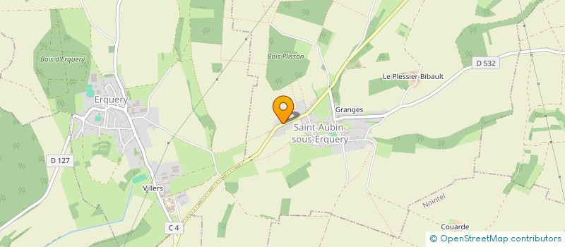 localisation de l'entreprise SCI CEMELANE  SAINT-AUBIN-SOUS-ERQUERY