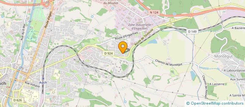 localisation de l'entreprise SCI CEMELO à AUCH