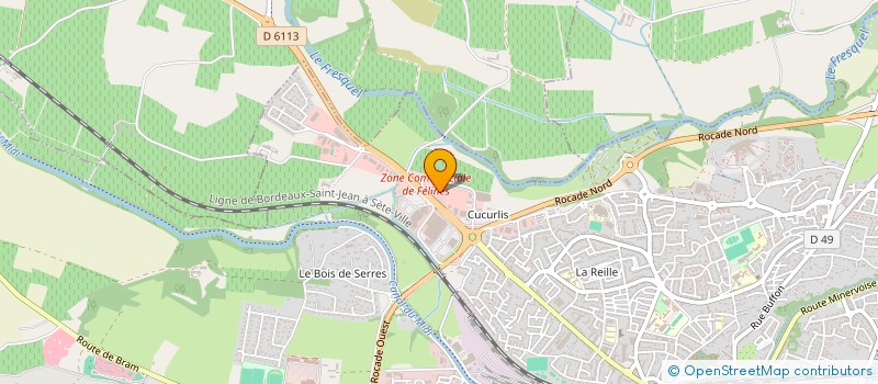 localisation de l'entreprise SCI CEMEZA à CARCASSONNE