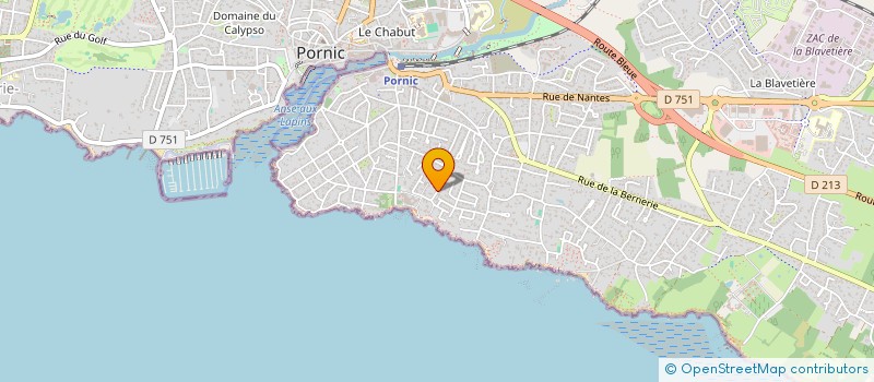 localisation de l'entreprise SCI CEMHA 1 BORDEAUX  PORNIC