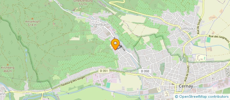 localisation de l'entreprise SCI CEMIDAV  STEINBACH