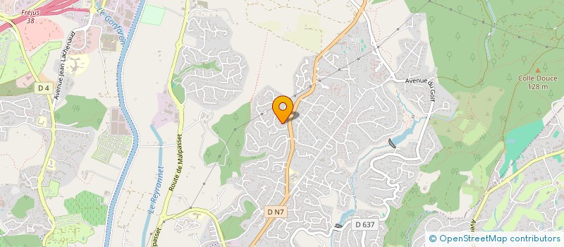 localisation de l'entreprise SCI CEMILIA à FREJUS