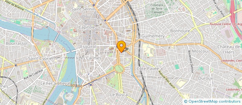 localisation de l'entreprise SCI CEMILINE à TOULOUSE