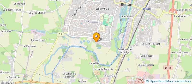 localisation de l'entreprise SCI CEMIMA  BETTON