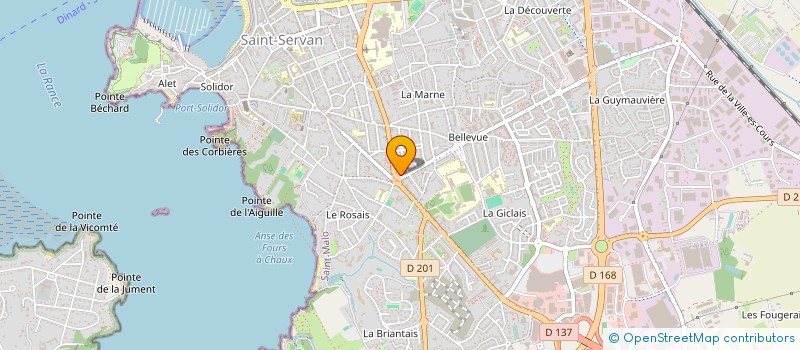 localisation de l'entreprise SCI CEMINOLI  SAINT-MALO