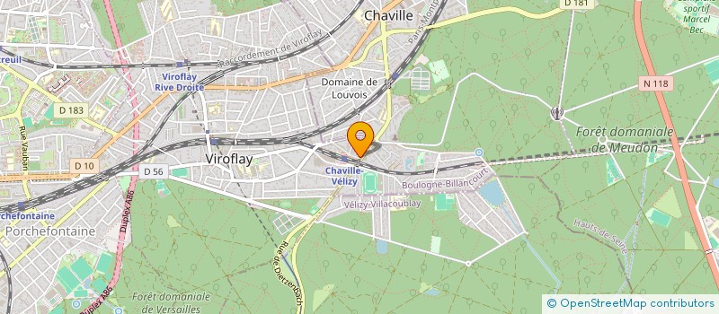 localisation de l'entreprise SCI CEMPI  VIROFLAY