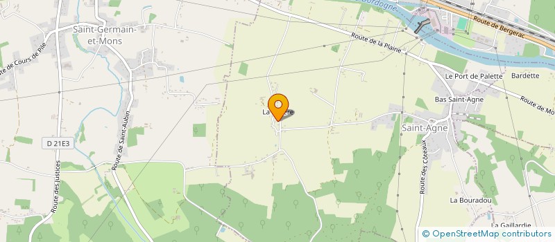 localisation de l'entreprise SCI CENASO  SAINT-AGNE